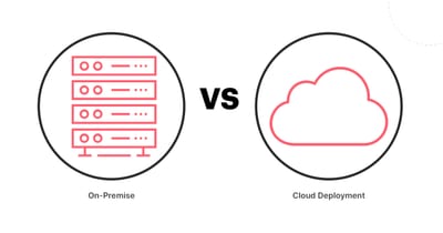 What are the differences between an on-premises deployment and Business Central Online?