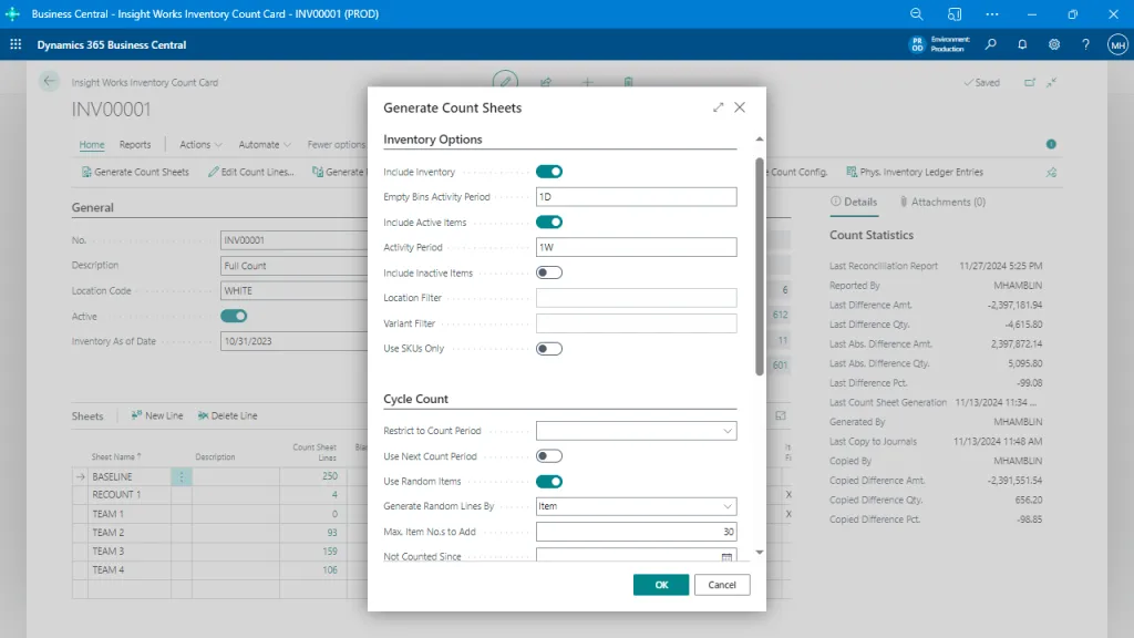 Advanced Inventory Count Prevents Errors Before Posting