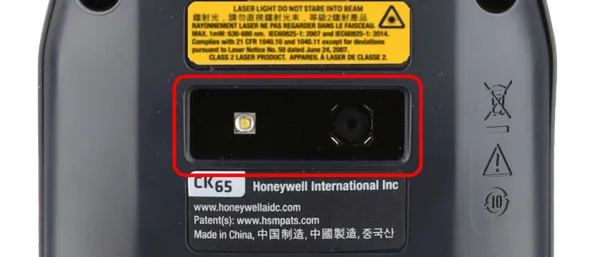 CK65 Built-in Camera Options