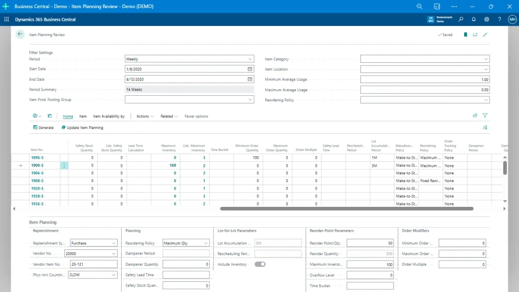 Real-Time Planning Adjustments