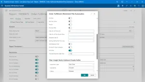 Automate Picks from the Order Fulfillment Worksheet