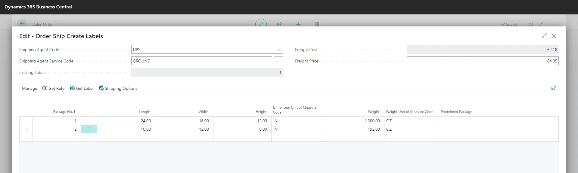 Order Ship Express Get Rates