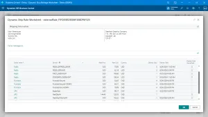 Rate Shopping Interface