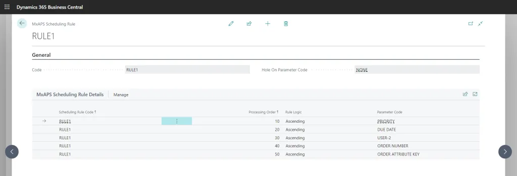 Scheduling Rule: Maximize flexibility and control with MxAPS. Customize scheduling rules to fit your needs, streamline processes, and boost efficiency. Stay ahead with smart scheduling.