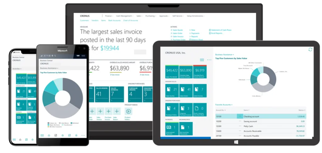 What is the use of Business Central?